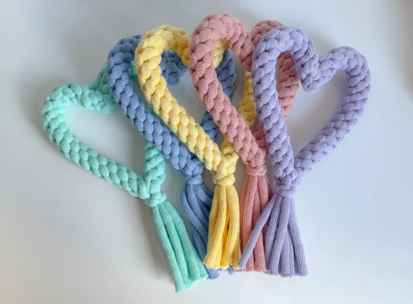 Heart Dog Toy