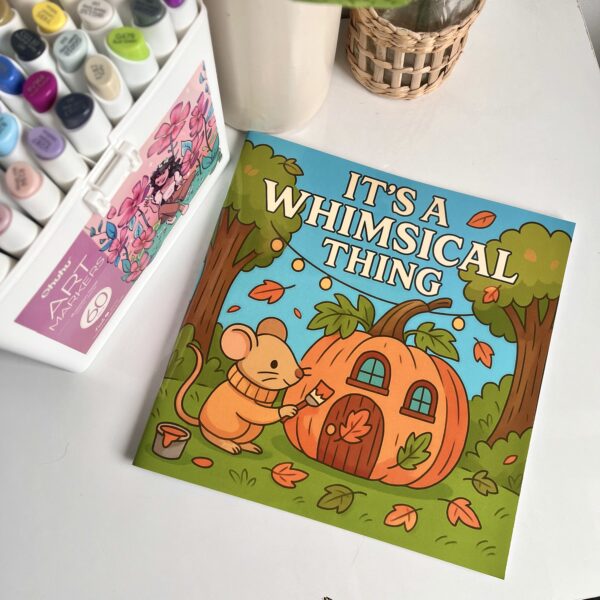 It’s a Whimsical Thing Colouring Book